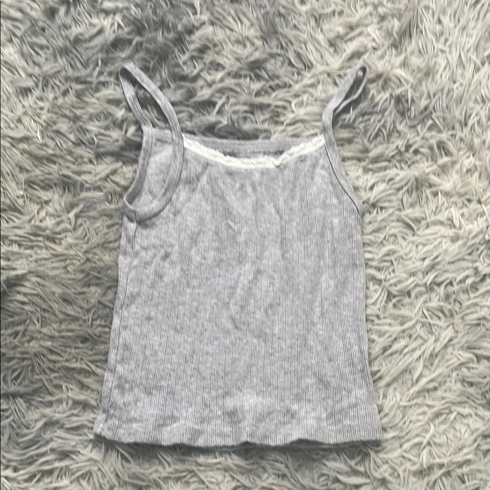 Gray Tank Top - Brandy Melville
